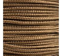 Paracord Planet Micro Paracord - Thin Braided Cord for Crafting, Fishing, and DIY Projects in 38m Spools - Reflective Black