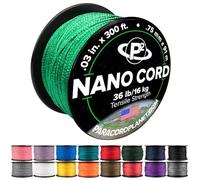 Paracord Planet Nano Cord -Lightweight Nylon Nano Paracord - Great for Arts & Crafts, Home Décor, Camping and More!