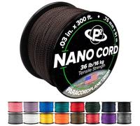 Paracord Planet Nano Cord -Lightweight Nylon Nano Paracord - Great for Arts & Crafts, Home Décor, Camping and More!