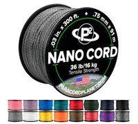 Paracord Planet Nano Cord -Lightweight Nylon Nano Paracord - Great for Arts & Crafts, Home Décor, Camping and More!