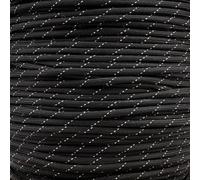 Paracord Planet Reflective 550lb Paracord - 7 Strand Type III Nylon Parachute Cord for Outdoor Visibility, Hiking, and Crafting