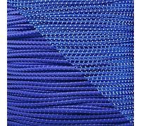 PARACORD PLANET Reflective Shock Cord 1/8" Diameter Elastic Bungee Cord 10 Feet Reflective Electric Blue
