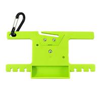 Paracord Spool Tool with Cutter and Storage, Paracord Holder Winder with Carabiner, Lightweight Outdoor Camping Accessory for Cord Management, Fishing Line Organizer, 6.1 x 3.5 in / 15.5 x 9 cm
