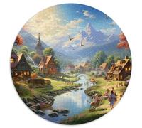 Paradise 1000 Piece Jigsaw Puzzle for Adults Fantasy Style Colourful Jigsaws Educational Games Fun Present & Activity 1000pcs (67.5x67.5cm)
