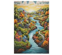 Paradise 1000 Piece Wooden Jigsaw Puzzles for Adults Puzzle Learning Educational Toys Family Games for Kids Jigsaws 78×53cm