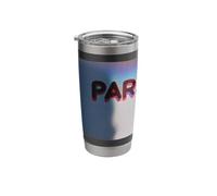Paradise Aesthetic Retro Lo-Fi Glitch Dreamcore Art Stainless Steel Insulated Tumbler
