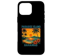Paradise and Island Bahamas Sunset Vacation Vibes Case for iPhone 16 Pro Max