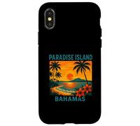 Paradise and Island Bahamas Sunset Vacation Vibes Case for iPhone X/XS