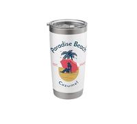 Paradise Beach Cozumel Stainless Steel Insulated Tumbler