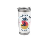 Paradise Beach Grenada Stainless Steel Insulated Tumbler