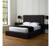 PARADISE BEDS LTD Buckingham Grand Ottoman Bed Set in Black | Size: King PARADISE BEDS LTD Black King