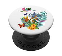 paradise birds I Exotic Birds I birds kolibri PopSockets Swappable PopGrip