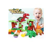 Paradise Dinosaur 40pcs Themed Assembly Building Blocks Set Puzzle Children Toys
