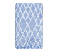 Paradise Door Mat - Soft, Machine Washable Dirt Trapper Rug - Rubber Backed Floor Mat -Heavy Duty Non Slip Doormats, Super Absorbent Front Door Mat, Entrance Rug (Blue, 60x110)