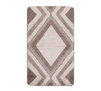 Paradise Door Mat - Soft, Machine Washable Dirt Trapper Rug - Rubber Backed Floor Mat -Heavy Duty Non Slip Doormats, Super Absorbent Front Door Mat, Entrance Rug (Brown, 60x110)