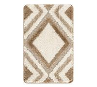 Paradise Door Mat - Soft, Machine Washable Dirt Trapper Rug - Rubber Backed Floor Mat -Heavy Duty Non Slip Doormats, Super Absorbent Front Door Mat, Entrance Rug (Beige, 80x120)