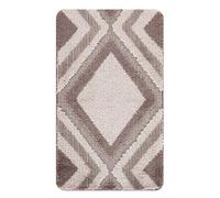 Paradise Door Mat - Soft, Machine Washable Dirt Trapper Rug - Rubber Backed Floor Mat -Heavy Duty Non Slip Doormats, Super Absorbent Front Door Mat, Entrance Rug (Brown, 80x120)