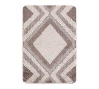 Paradise Door Mat - Soft, Machine Washable Dirt Trapper Rug - Rubber Backed Floor Mat -Heavy Duty Non Slip Doormats, Super Absorbent Front Door Mat, Entrance Rug (Brown, 60x90)