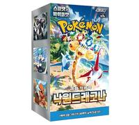 Paradise Dragona Korean Pokemon Booster Box | 30x Pokemon Booster Packs | Korean Surging Sparks Packs | 150 Korean Pokemon Cards | Titan Cards Authenticated