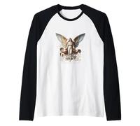 Paradise Endless Trust Angel - Faith Over Fear Minimalist Raglan Baseball Tee