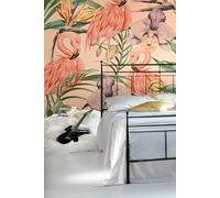 Paradise Flamingo Wall Mural Origin Murals Coral W300cm x H240cm