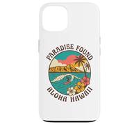 Paradise Found Aloha Hawaii Surf Wave Tropical Island Sunset Case for iPhone 13