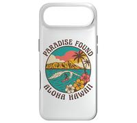 Paradise Found Aloha Hawaii Surf Wave Tropical Island Sunset Case for iPhone Air