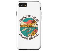 Paradise Found Aloha Hawaii Surf Wave Tropical Island Sunset Case for iPhone SE (2020) / 7/8