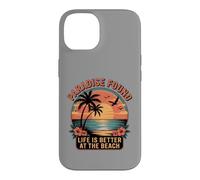 Paradise Found Life Is Better At The Beach Retro Sunset Case for iPhone 14