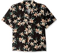 Paradise Found mens Casual, Black,orchid, L