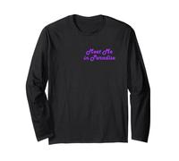 Paradise Found Tropical Beach Sunset Meet Me in Paradise Long Sleeve T-Shirt