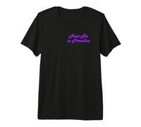Paradise Found Tropical Beach Sunset Meet Me in Paradise Premium T-Shirt