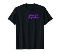 Paradise Found Tropical Beach Sunset Meet Me in Paradise T-Shirt
