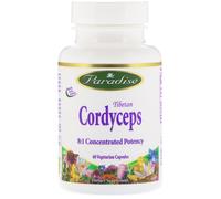 Paradise Herbs, Tibetan Cordyceps, 60 Vegetarian Capsules
