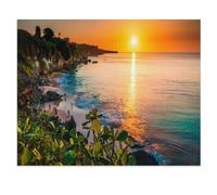 Paradise in the Tropics, Pantai Beach Bali, Indonesia，Puzzle 1000 Pieces Of Paper Puzzles Suitable For Adults Children Families Stress Relief Puzzle Games（50x70cm）-U54