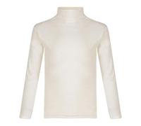 Paradise Kids Boys Girls Polo Neck Ribbed Jumper TOP Turtle ROLL Neck (Cream 6Y)