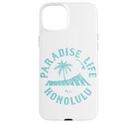 Paradise Life Diamondhead Palm Tree Hawaii Vintage Style Case for iPhone 15 Plus