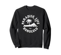 Paradise Life Diamondhead Palm Tree Honolulu Hawaii Sweatshirt