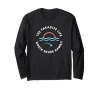 Paradise Life Sunset North Shore Hawaii Islands Long Sleeve T-Shirt