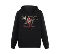 Paradise Lost Blood And Chaos Hoodies Long Sleeve Pullover Loose Hoody Mens Sweatershirt Size XL Black