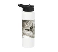 Paradise Lost Gustave Dore Satans Fall Stainless Steel Insulated Water Bottle