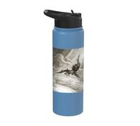 Paradise Lost Gustave Dore Satans Fall Stainless Steel Insulated Water Bottle