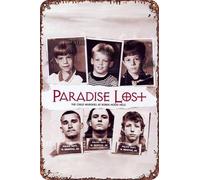 Paradise Lost: The Child Murders at Robin Hood Hills Vintage Tin Sign Wall Art Decor - Retro Sign for Home Patio Decor Gifts Movie Poster - 8x12 Inch