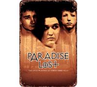 Paradise Lost: The Child Murders at Robin Hood Hills Vintage Tin Sign Wall Art Decor - Retro Sign for Home Patio Decor Gifts Movie Poster - 8x12 Inch