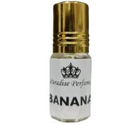 Paradise Perfumes & Gems Banana | Gorgeous Juicy Fruity Roll On Fragrance Perfume Oil 3ml 6ml 12ml | Amazing Scent | Vegan & Cruelty-Free | Alcohol-Free | PPG (3ml)