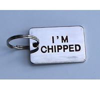 Paradise Pets DOG ID TAG I'M CHIPPED TAG ENGRAVED FREE - TICK GIFT MESSAGE BOX AND ENTER ENGRAVING DETAILS UPON PURCHASE