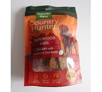 Paradise Pets SUPERFOOD DOG TREAT BAR CHICKEN WITH COCONUT & CHIA SEEDS BY COUNTRY HUNTER NATURES MENU