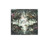 Paradise Silk Printed Scarf Bolongaro Trevor Light Grey One Size