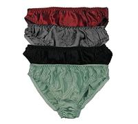 Paradise Silk Women's Pure Silk Pantie Economic Pack (Pack of 4) M(25-28")[PACK A]