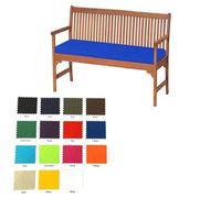 PARADISE STAR Bench Garden Swing Seat Cushion Pad Out Door Patio Furniture Water Proof Cushion ROYAL BLUE 4 SEATER